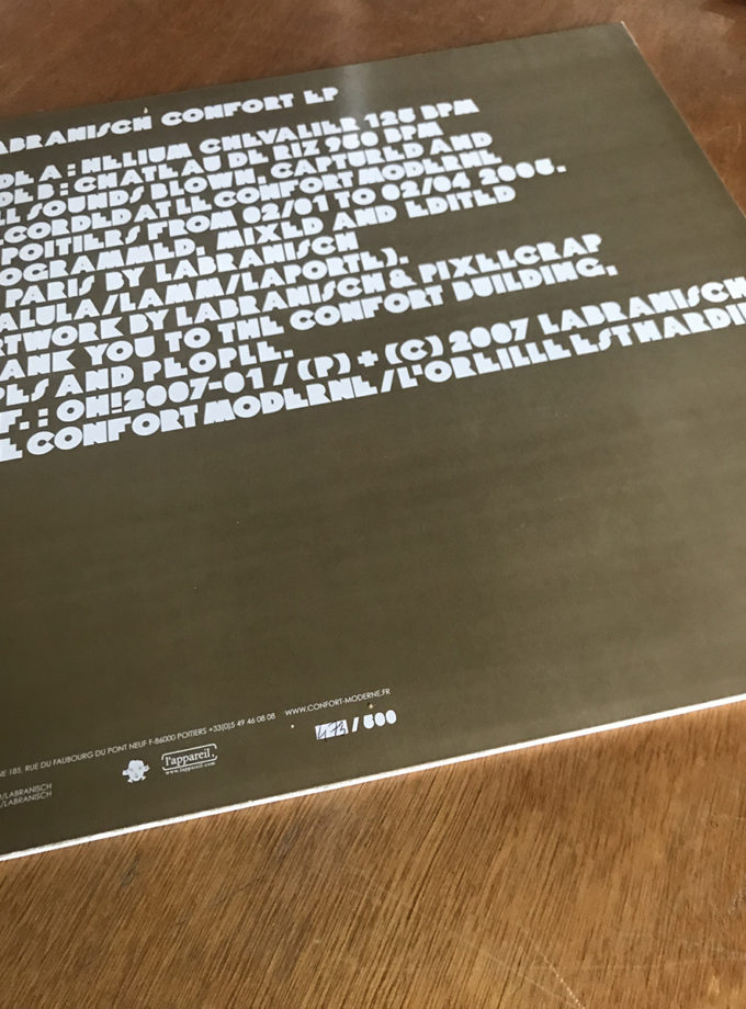 Davide Balula, O. Lamm, Domotic - Labranisch (vinyl maxi-EP)