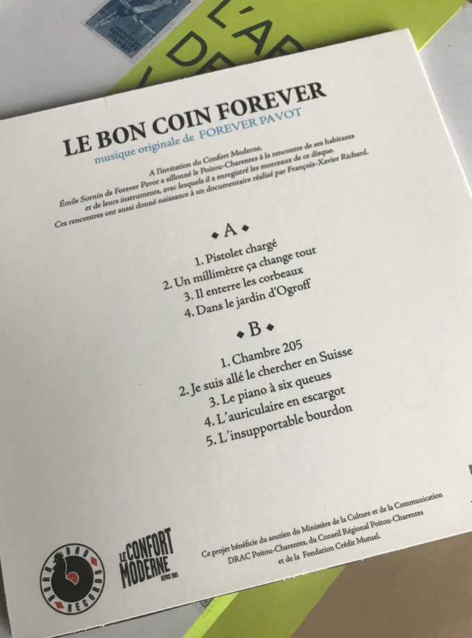 Forever Pavot - Le Bon Coin Forever (vinyl EP)