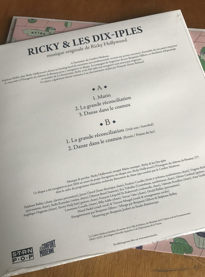 Ricky Hollywood - Ricky & les Dix-iples (vinyl LP)