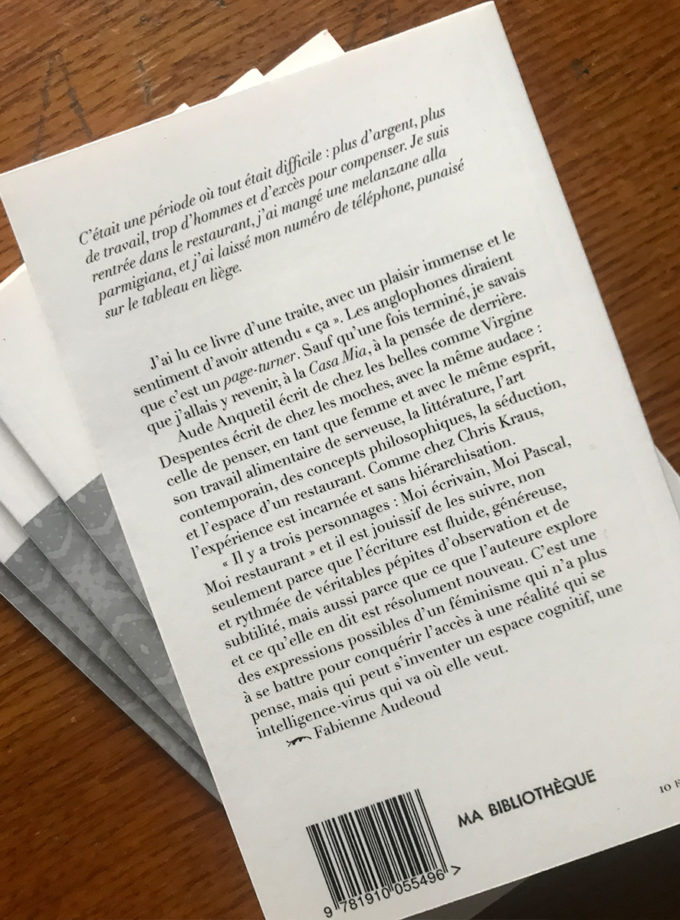 Aude Anquetil - A Casa Mia ou la pensée de derrière (roman)