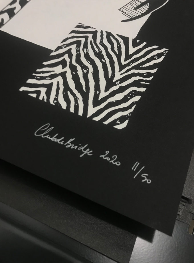 Club de Bridge - Opinion pole dance (affiche)