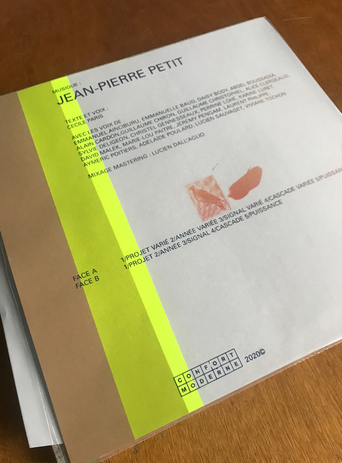 Cécile Paris - L'Arrivée des voix variées (vinyl LP)