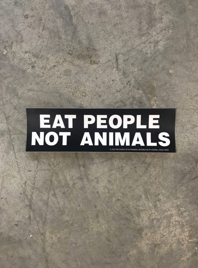 The Church of Euthanasia Catalogue (stickers)