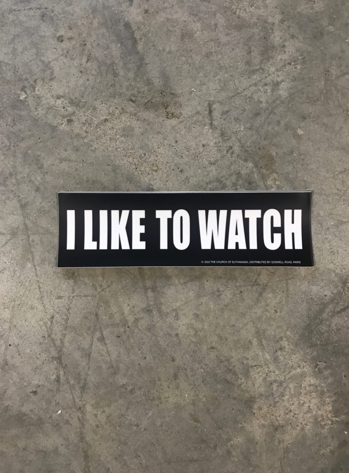 The Church of Euthanasia Catalogue (stickers)